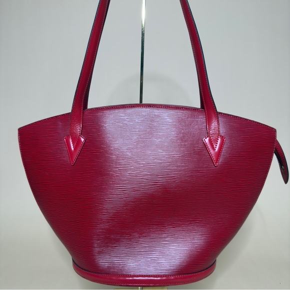 🔥🔥Louis Vuitton Red Epi Leather St.Jacques GM Tote - Picture 2 of 15